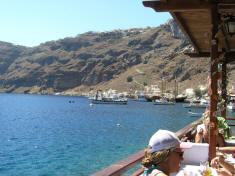 thirasia island - santorini - volcano